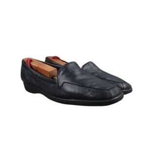 Easy Spirit Shoes Womens 8.5 Loafer Slip On Classic Leather Anti Gravity Comfort